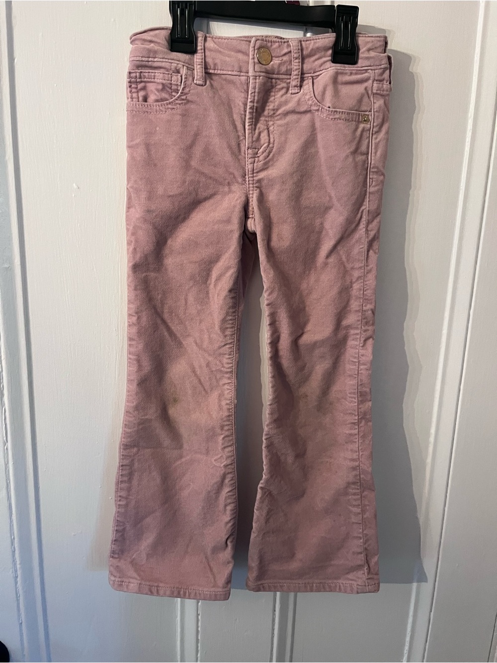 GAP Girls' Dusty Pink Flare Jeans